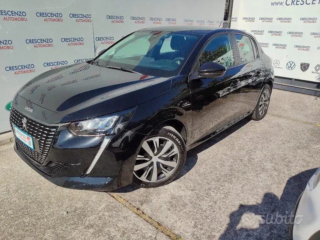Usata Peugeot 208 Allure 101 CV (74 kW) 2020 Grigio Utilitaria