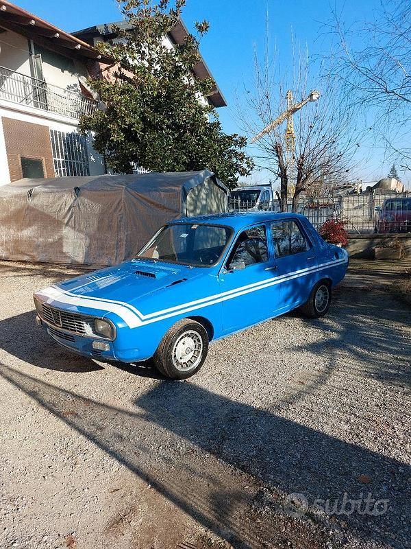Usata Renault R12 1970 Blu Berlina