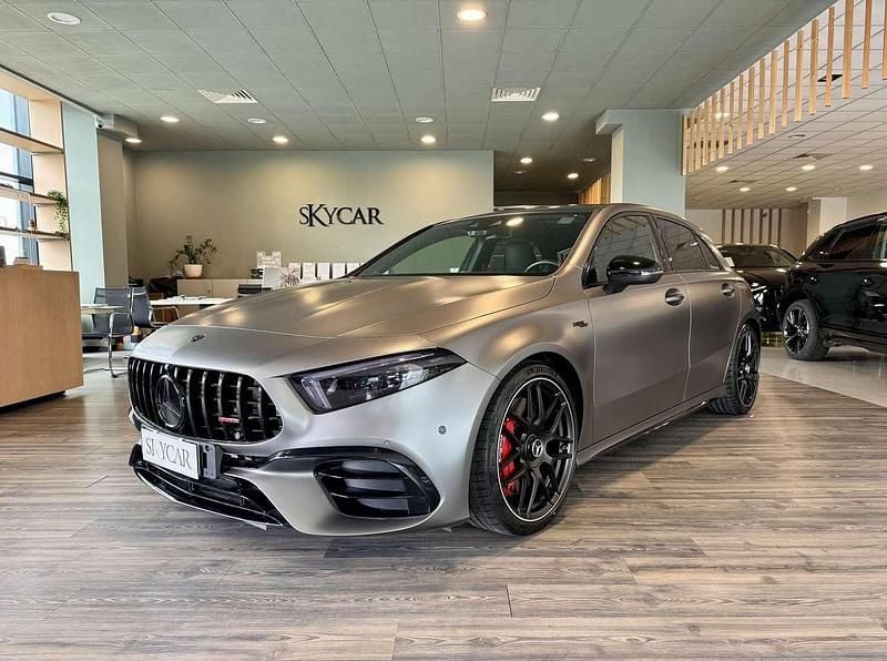 Usata Mercedes A45 AMG AMG 421 CV (309 kW) 2021 Grigio scuro Berlina