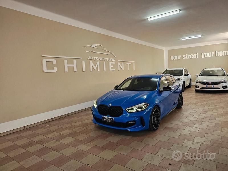 Usata BMW 116 M Sport 115 CV (84 kW) 2021 Blu Utilitaria