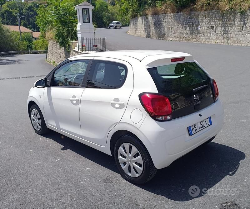 Usata Citroën C1 72 CV (52 kW) 2018 Bianco Utilitaria