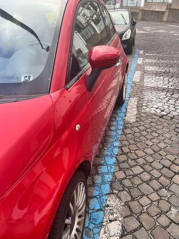 Usata Fiat 500 Pop 69 CV (50 kW) 2010 Rosso Utilitaria