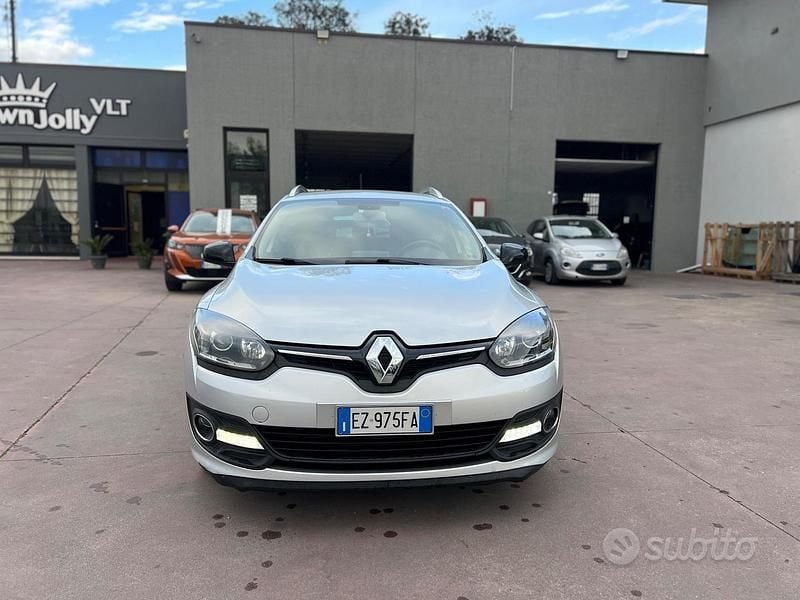 Usata Renault Mégane GrandTour 110 CV (80 kW) 2015 Grigio Station wagon