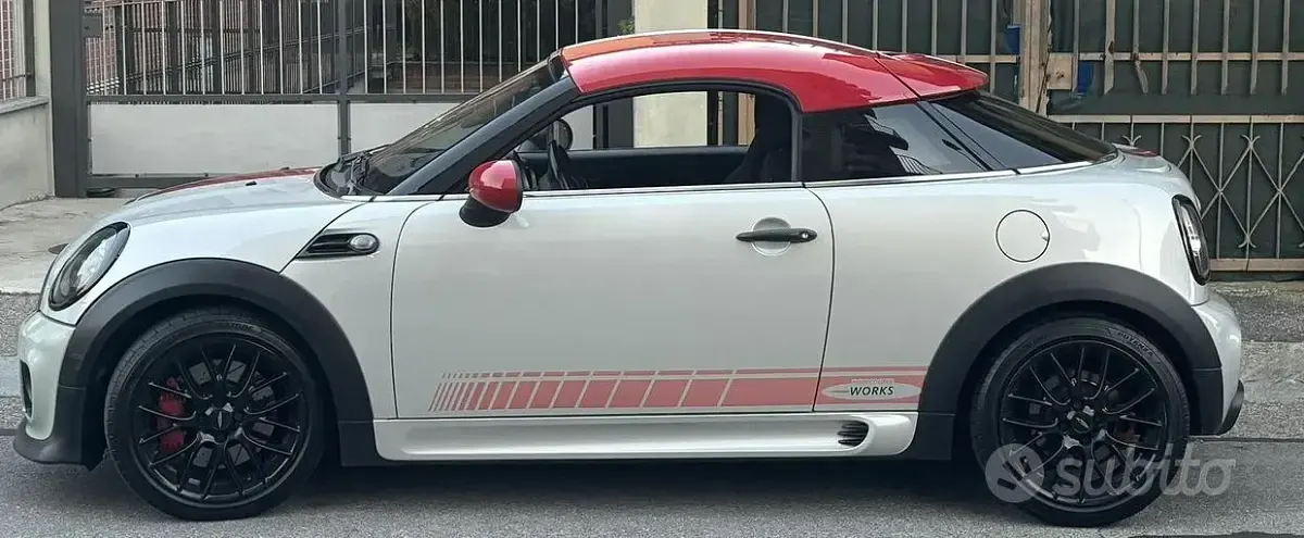 Usata Mini Cooper Coupé 211 CV (155 kW) 2011 Grigio Coupé