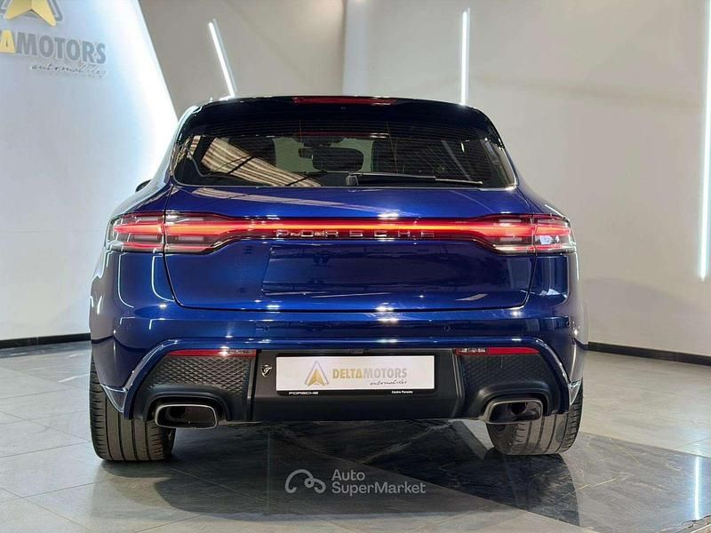 Usata Porsche Macan 265 CV (194 kW) 2022 Blu/azzurro SUV