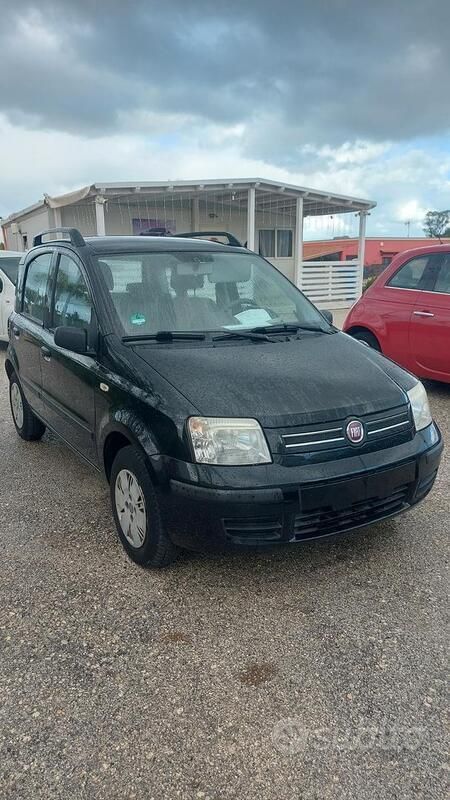 Usata Fiat Panda Emotion 69 CV (50 kW) 2008 Nero Utilitaria