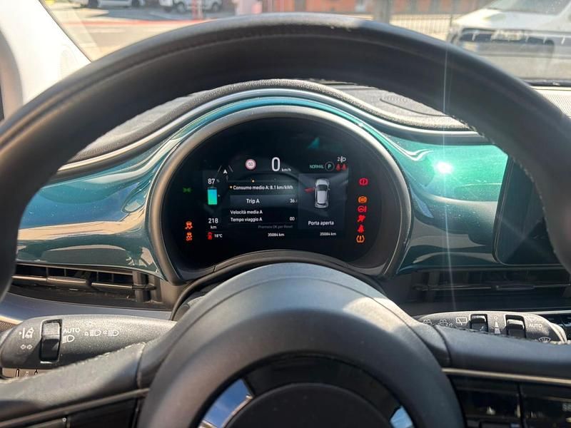 Usata Fiat 500e Icon 42 kW (58 CV) 2020 Blu Berlina