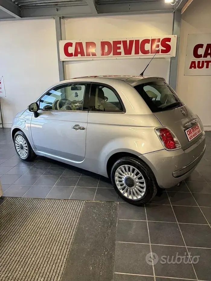 Usata Fiat 500 Lounge 95 CV (69 kW) 2012 Grigio Berlina