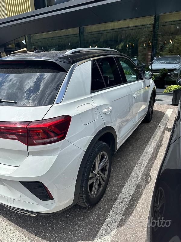 Usata VW T-Roc 110 CV (80 kW) 2023 Bianco SUV