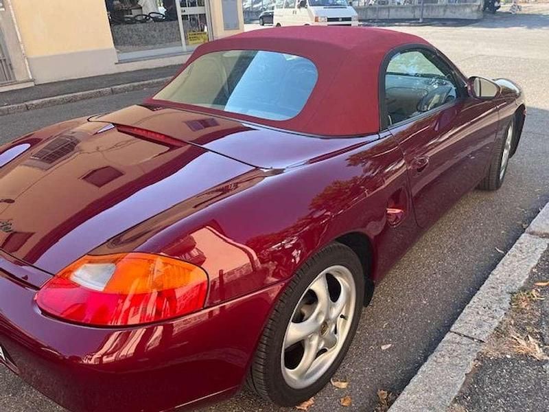 Usata Porsche Boxster 150 CV (110 kW) 1998 Rosso Cabrio