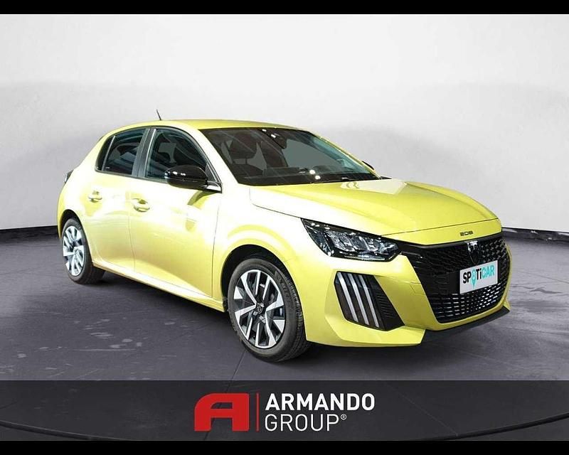 Usata Peugeot 208 Active 75 CV (55 kW) 2024 Giallo Utilitaria
