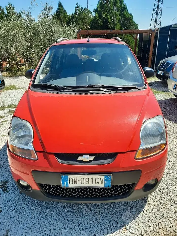 Usata Chevrolet Matiz 52 CV (38 kW) 2009 Rosso Utilitaria