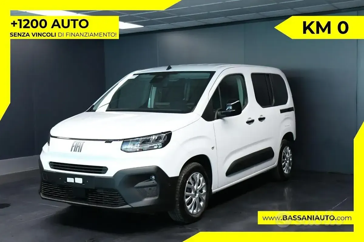 Nuova Fiat Doblò 101 CV (74 kW) 2026 Bianco Monovolume