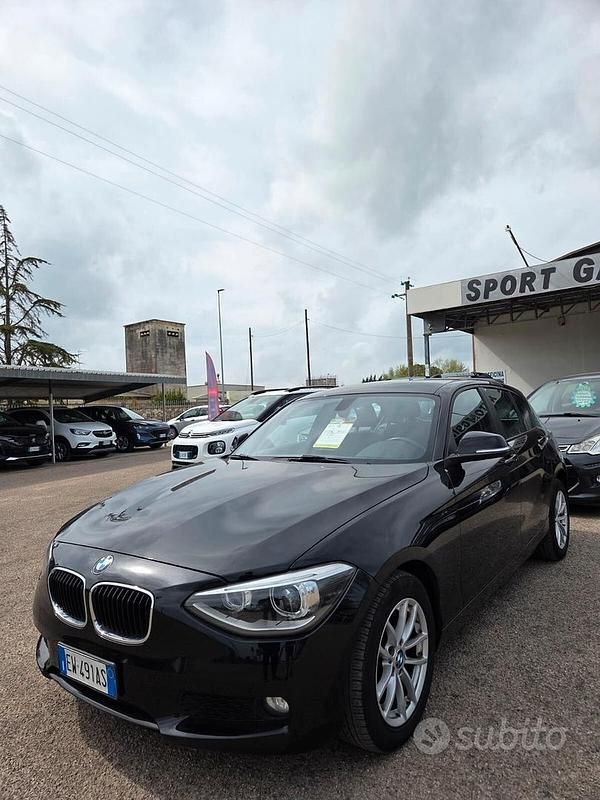 Usata BMW 118 Comfort Edition 143 CV (105 kW) 2014 Nero Utilitaria