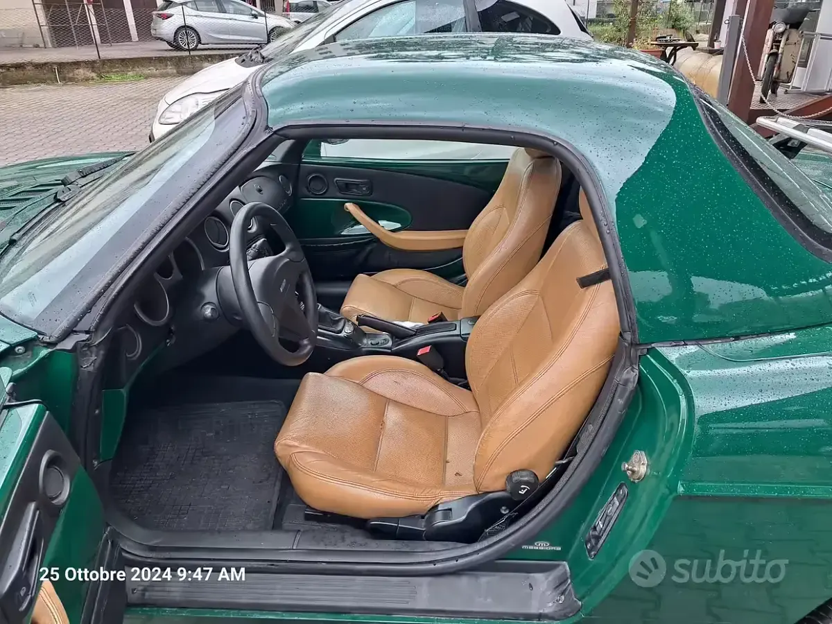 Usata Fiat Barchetta 131 CV (96 kW) 1999 Verde Cabrio
