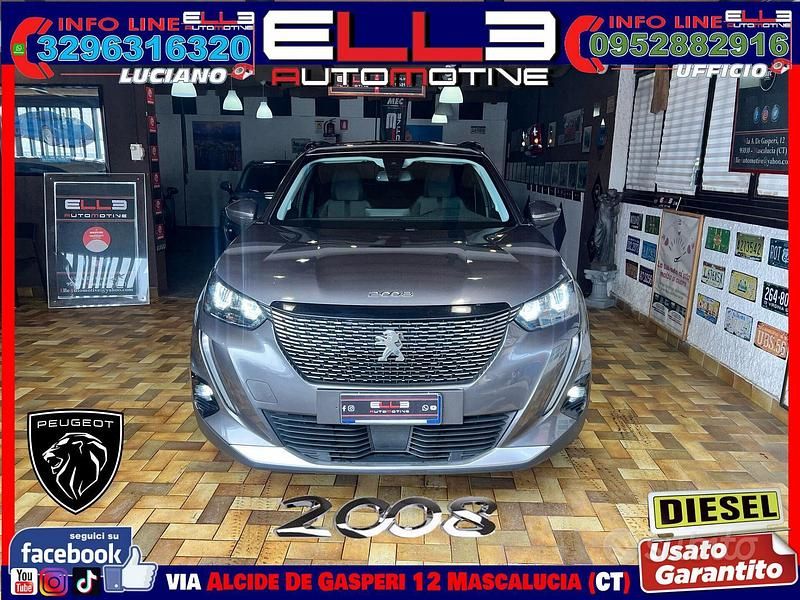 Usata Peugeot 2008 Allure 131 CV (96 kW) 2021 Grigio SUV