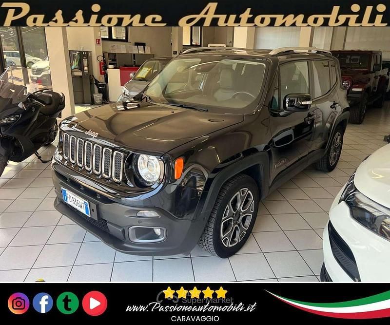 Nero Usata 2016 Jeep Renegade Limited SUV | 11.690 € (Buon prezzo) - Immagine 1/4
