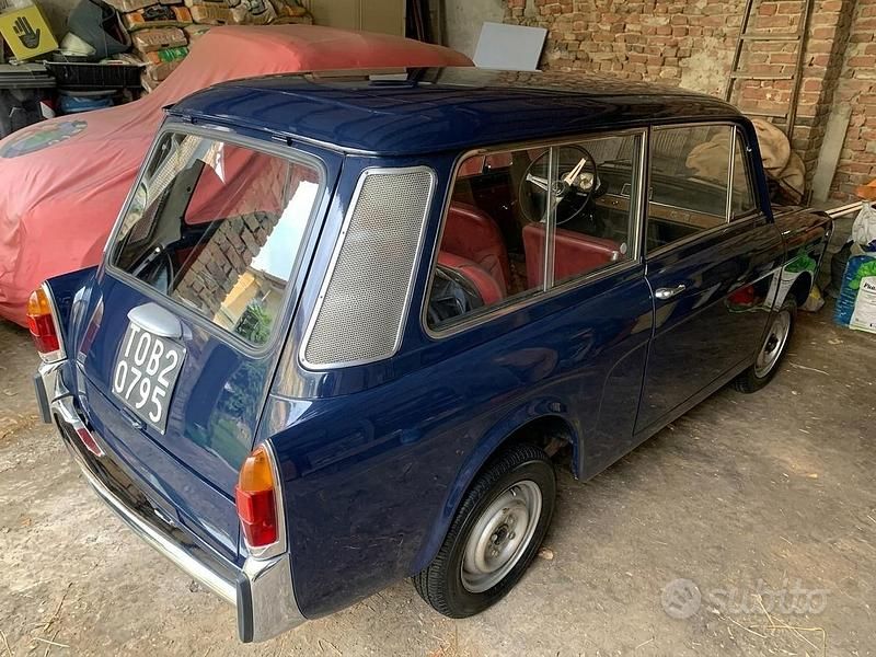 Usata Autobianchi Bianchina 1960 Blu Utilitaria