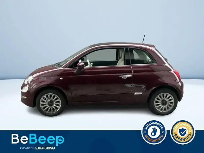 Usata Fiat 500 Lounge 69 CV (50 kW) 2016 Viola