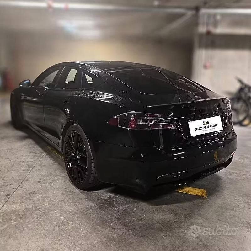 Brugt Tesla Model S Plaid 759 kW (1033 HK) 2022 Sort Hatchback