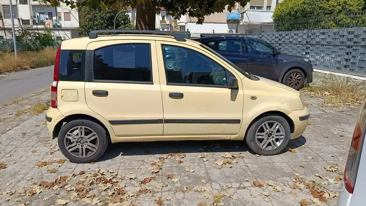 Usata Fiat Panda 60 CV (44 kW) 2009 Giallo Utilitaria