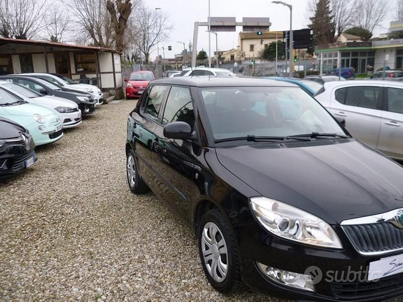 Usata Skoda Fabia Style 70 CV (51 kW) 2011 Nero Berlina