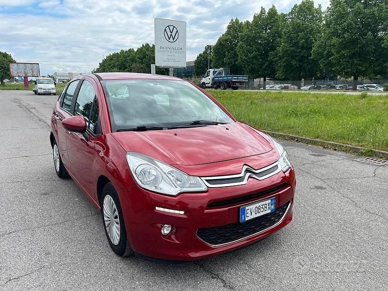 Usata Citroën C3 Seduction 82 CV (60 kW) 2014 Rosso Berlina