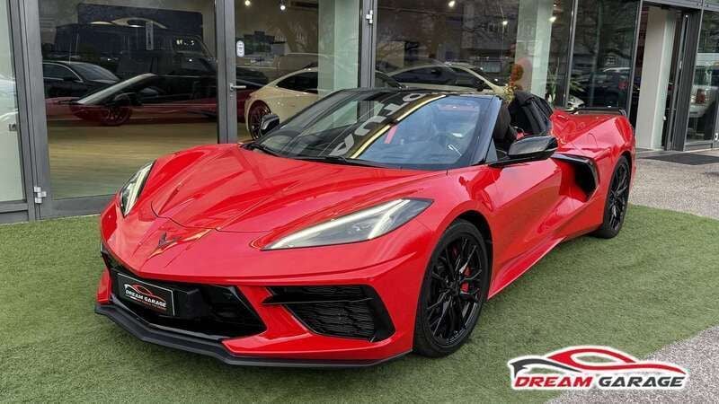 Usata Corvette Stingray 481 CV (353 kW) 2023 Rosso Cabrio