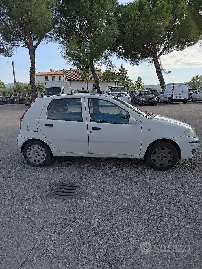 Usata Fiat Punto Classica 80 CV (58 kW) 2007 Bianco Utilitaria