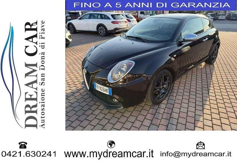 Usata Alfa Romeo MiTo Super 120 CV (88 kW) 2018 Nero Utilitaria