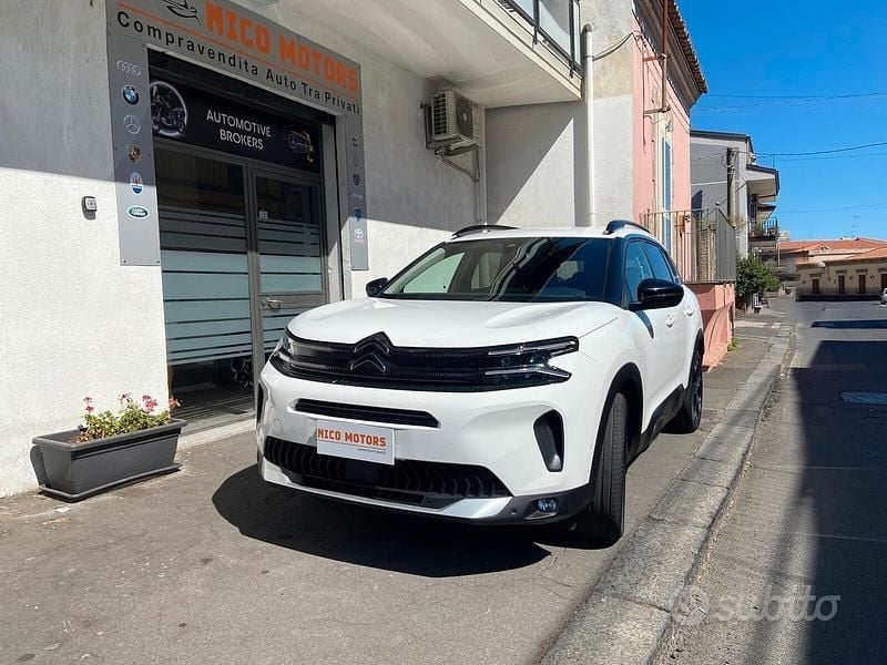 Bianco Usata 2023 Citroën C5 Aircross Shine SUV | 21.400 € (Buon prezzo) - Immagine 1/4