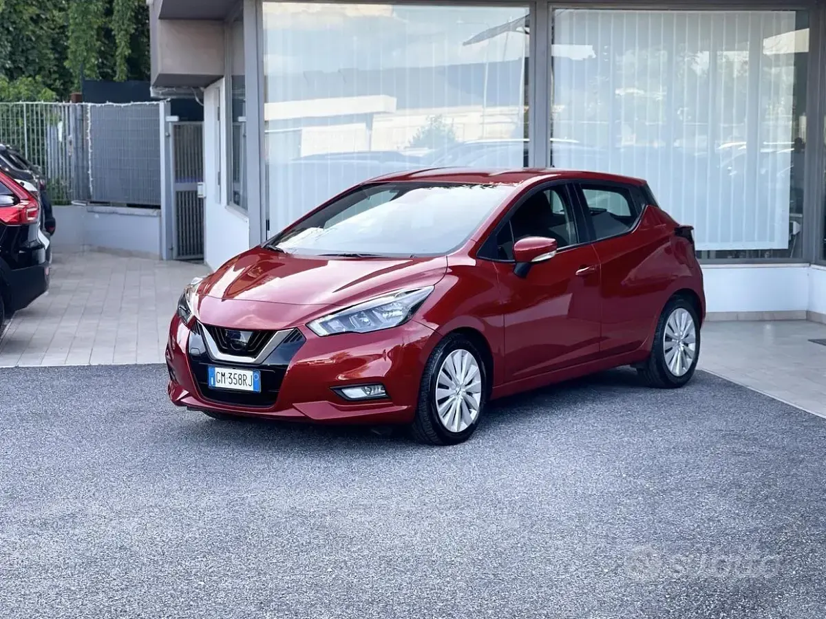 Usata Nissan Micra 87 CV (63 kW) 2023 Rosso Utilitaria