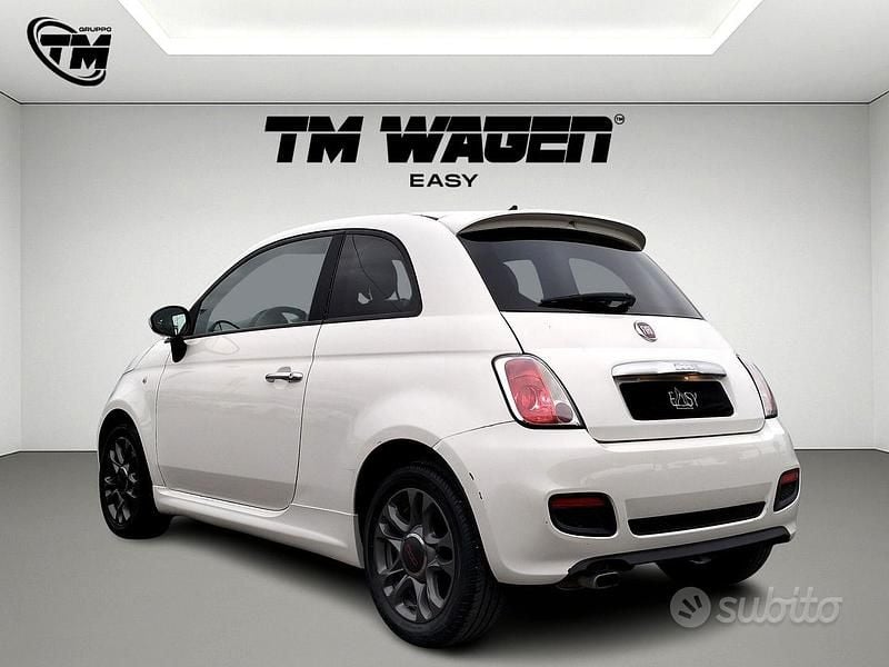 Begagnad Fiat 500 S 69 HK (50 kW) 2015 Vit Halvkombi