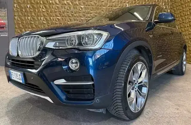 Usata BMW X4 249 CV (183 kW) 2016 Blu SUV