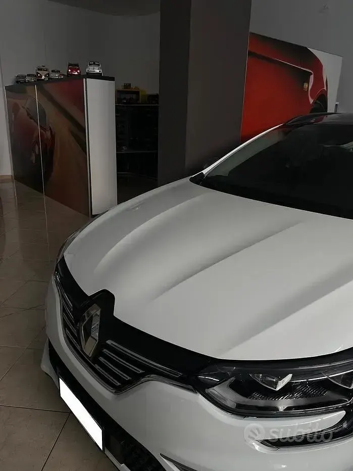 Usata Renault Mégane GT Line GT-Line 131 CV (96 kW) 2018 Bianco Berlina