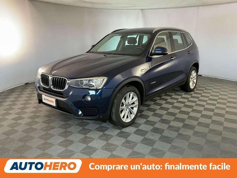 Usata BMW X3 Advantage 190 CV (139 kW) 2016 Blu/azzurro SUV