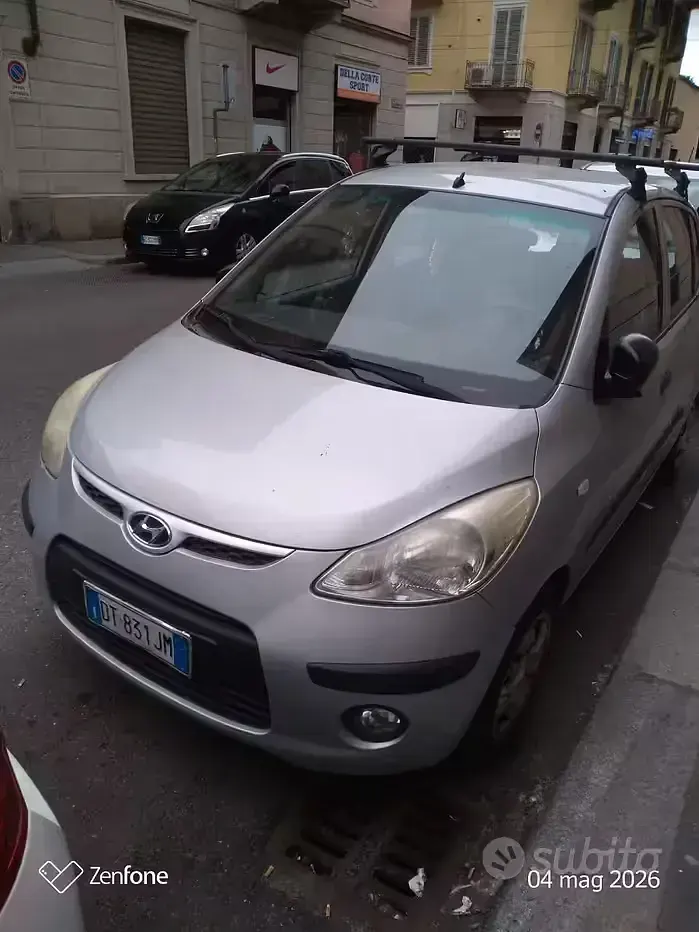Usata Hyundai i10 66 CV (48 kW) 2009 Grigio Utilitaria