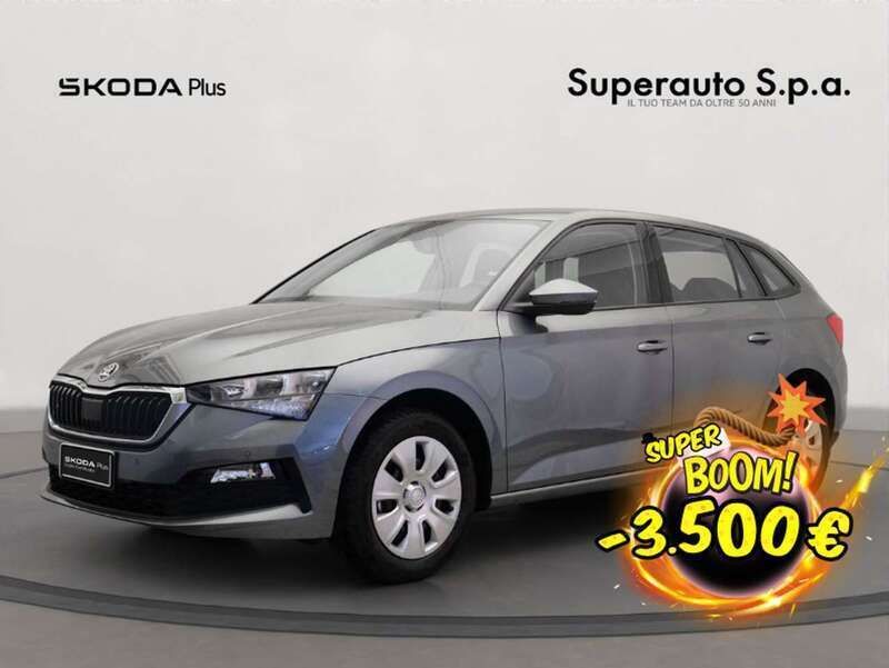Grigio Usata 2022 Skoda Scala Ambition Due volumi | 13.400 € (Super prezzo) - Immagine 1/4
