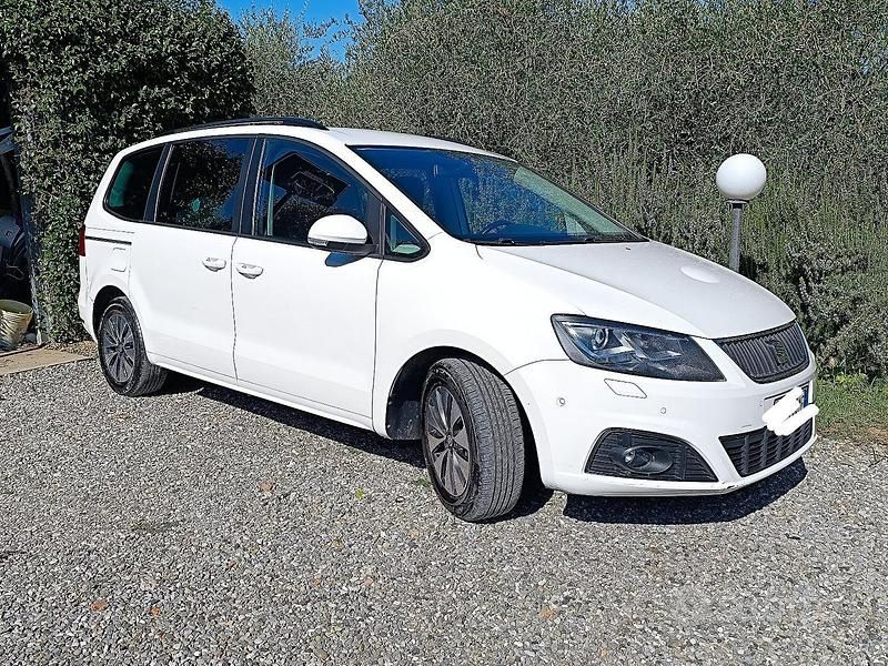 Bianco Usata 2013 Seat Alhambra 4Drive Monovolume | 14.700 € (Buon prezzo) - Immagine 1/4