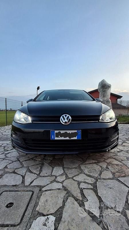 Usata VW Golf VII 90 CV (66 kW) 2016 Nero Berlina