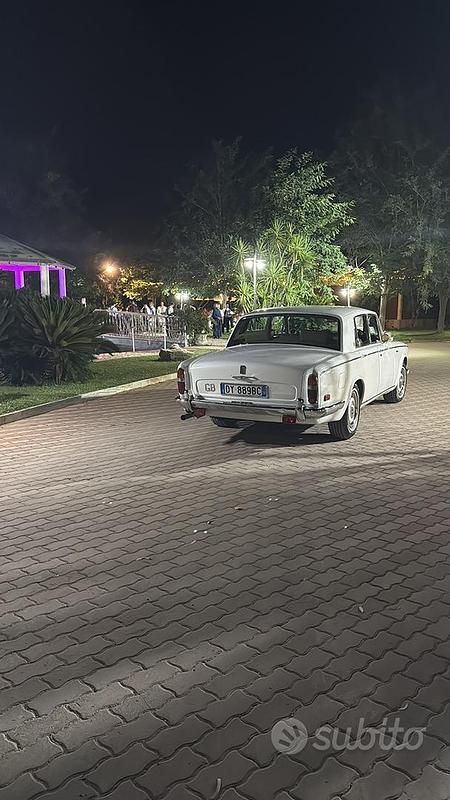 Usata Rolls Royce Silver Shadow 1970 Bianco Berlina