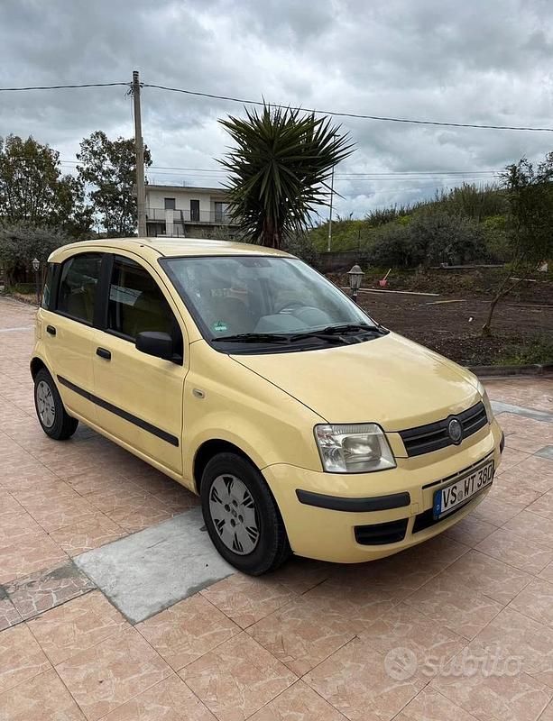 Usata Fiat Panda 2006 Giallo Utilitaria