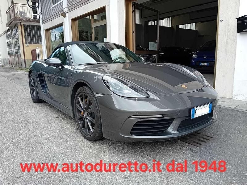 Usata Porsche 718 Boxster 299 CV (219 kW) 2017 Grigio Cabrio