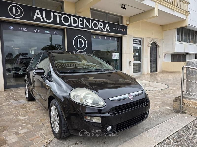 Usata Fiat Punto Evo S 75 CV (55 kW) 2011 Nero Utilitaria