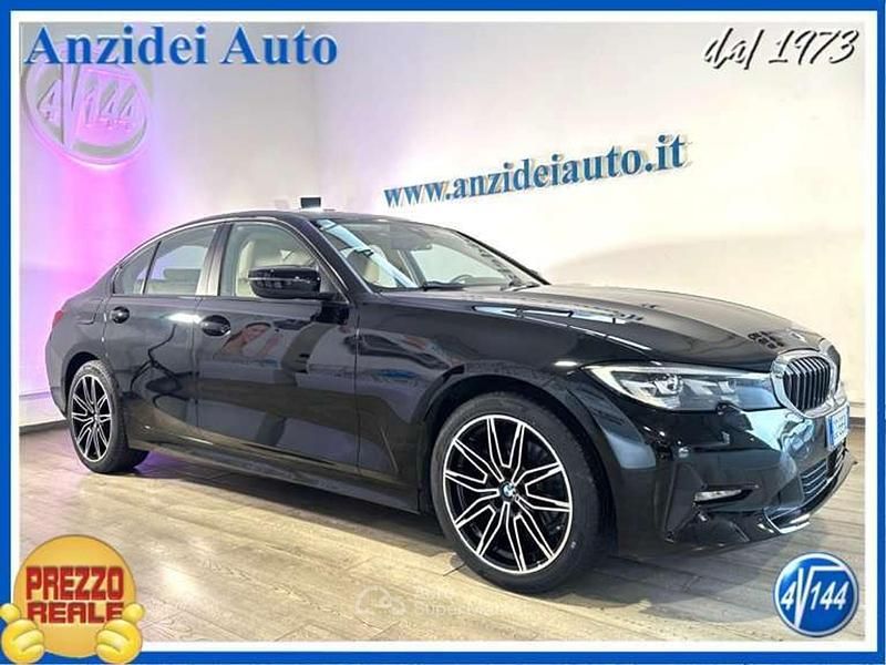 Usata BMW 318 Advantage 150 CV (110 kW) 2021 Nero Berlina