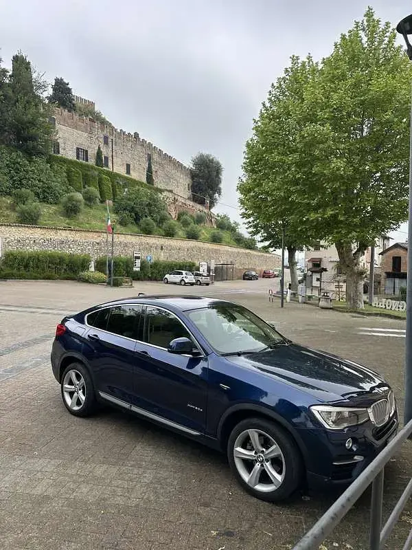 Usata BMW X4 xLine 190 CV (139 kW) 2014 Blu SUV