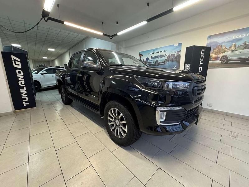 Nuova Foton Tunland G7 162 CV (119 kW) 2025 Nero Pick-up