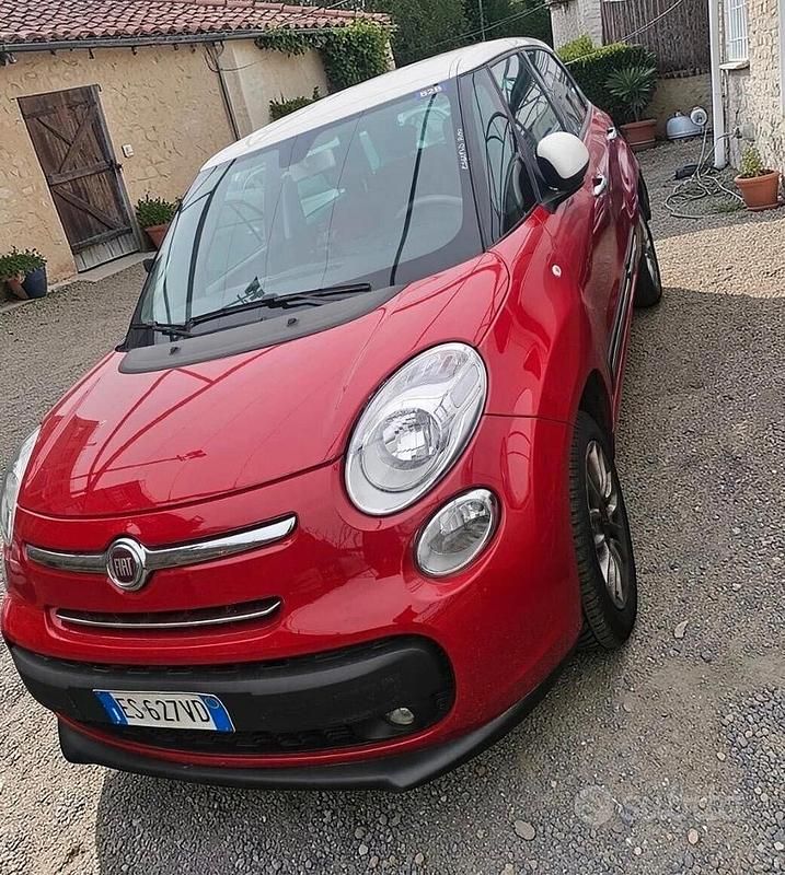 Usata Fiat 500L Lounge 85 CV (62 kW) 2013 Rosso Monovolume