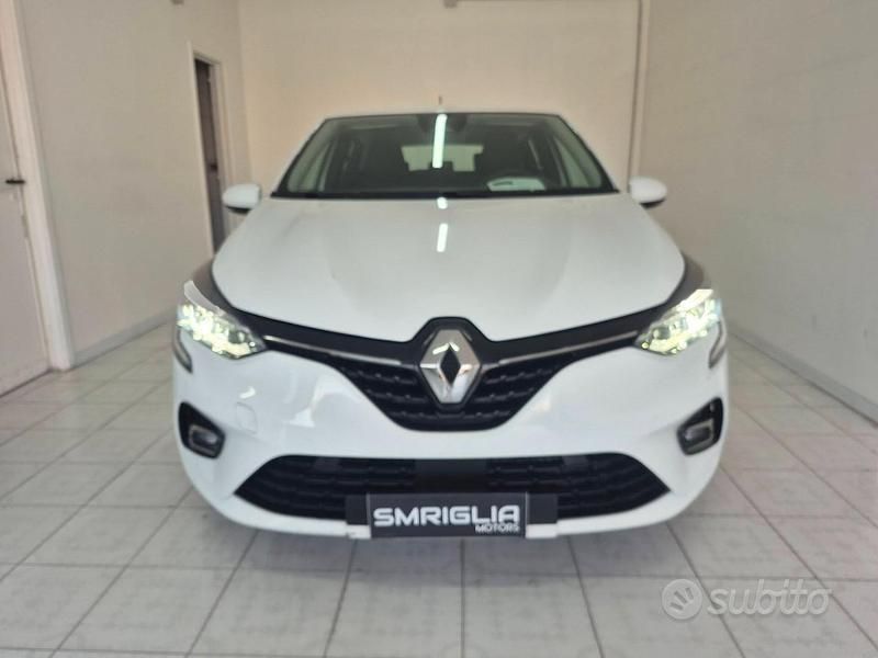 Usata Renault Clio V Intens 85 CV (62 kW) 2020 Bianco Berlina