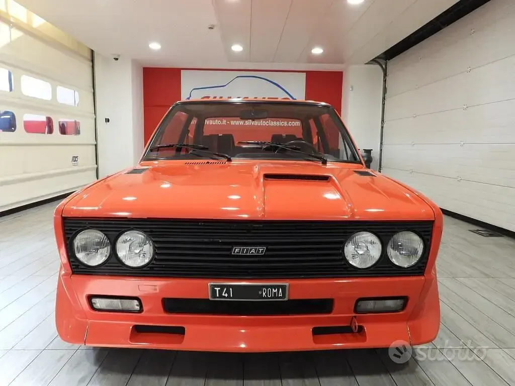Usata Fiat 131 Abarth 1970 Rosso Berlina
